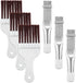 3PCS Steel Air Conditioner Fin Comb, 3 PCS Air Condenser Evaporator Cleaning Brush, Coil Whisk Brush, Improving Air Conditioning Operation and Enj...
