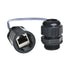 5PCS M20 RJ45 Waterproof Cat5 8P8C Connector IP67 Ethernet LAN Cable Connector Double Head with Cat5 Network Cable Outdoor LAN Coupler Adapter Mal...