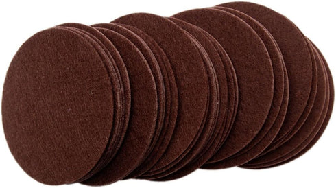 Playfully Ever After 3 Inch Brown 30pc Stiff Felt Circles...