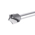SpeTool 1/4" Shank Point Cutting Roundover Router Bit with 1/2" Cutting Diameter 1/4" Radius, Carbide 2 Flute Tipped Round Over Beading Bits for C...