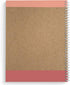 Softcover Embrace The Suck 8.5" x 11" Humorous Notebook, 120 Dot Grid Pages and Durable Gloss Laminated Cover. White Wire-o Spiral. Made in the US...