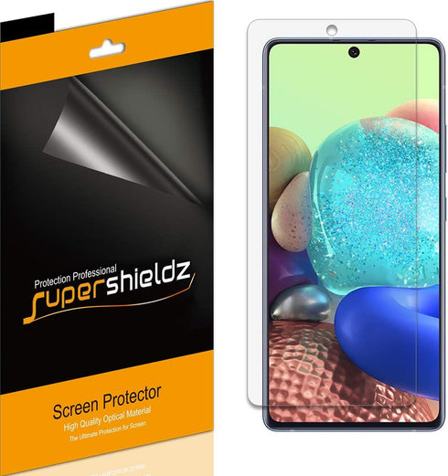 Supershieldz (6 Pack) Designed for Samsung Galaxy A71 5G and Galaxy A71 5G UW Screen Protector, High Definition Clear Shield (PET)...