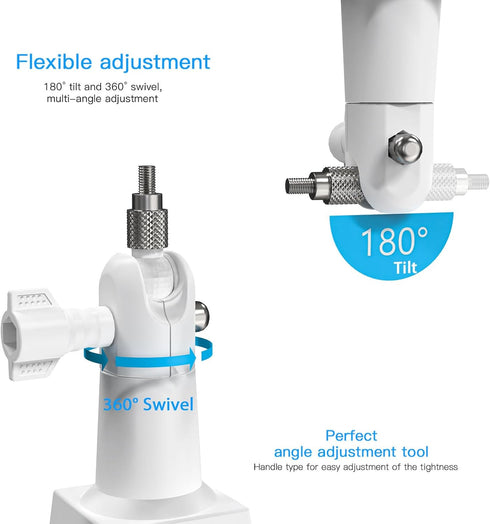 Wall Corner Mount for Eufy Security S220 Indoor Cam and Eufy Security Solo IndoorCam P24 Cameras (White)...