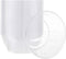 Premium Disposable Clear Plastic Dessert Bowls 6oz (20 Count) | Also Great for Serving Dips, Nuts & Candy | Elegant Crystal Appearance | Heavy Wei...