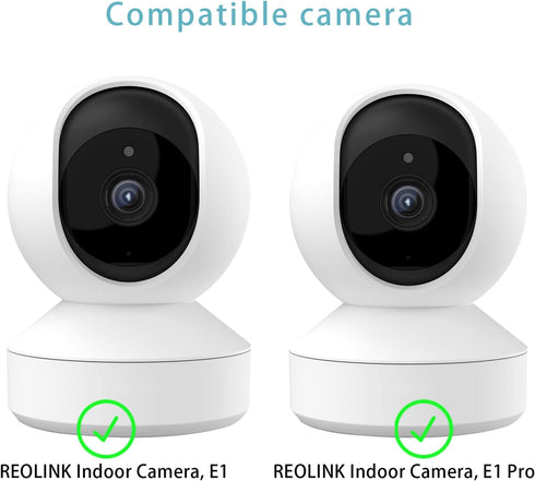 2 Pack Wall Mount Compatible with Reolink E1 / E1 Pro Camera, Security Camera 360 Degree Adjustable Bracket Indoor Outdoor Camera Mounting Bracket...
