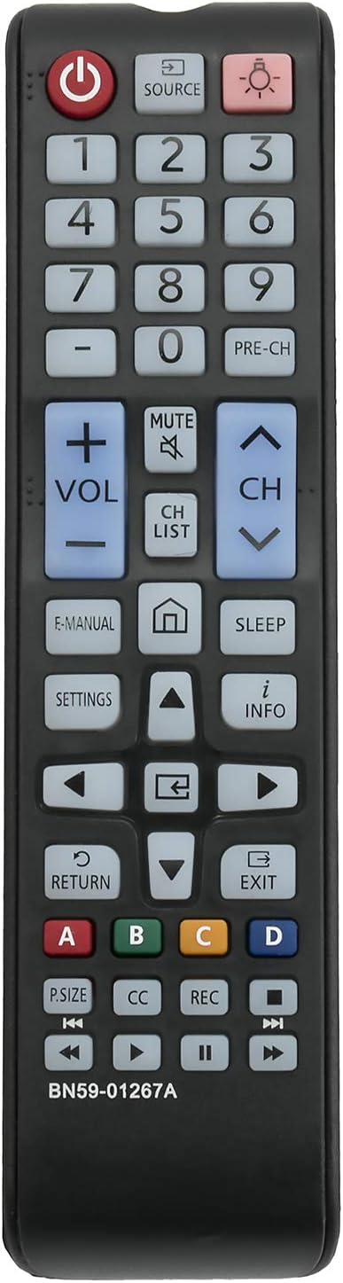 New BN59-01267A BN5901267A Remote Control fit for Samsung LED LCD TV UN32M530 UN49M530 UN32M5300 UN32M530D UN49M5300 UN43M5300 UN50M5300 UN40M5300...