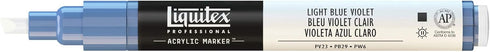 Liquitex Professional Fine Paint Marker, 8mm, Light Blue Violet...