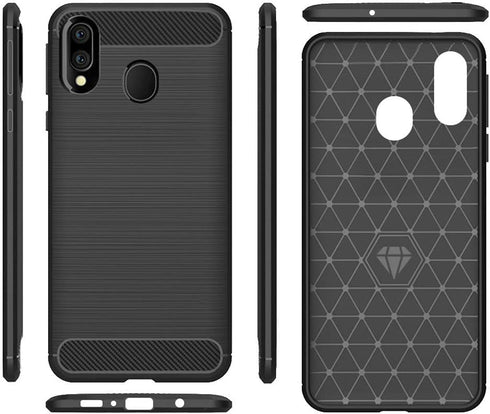 Samsung A20 case,Galaxy A20 Case,Galaxy A30 Case,MAIKEZI Soft TPU Slim Fashion Anti-Fingerprint Non-Slip Protective Phone Case Cover for Samsung G...