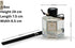 Global Fashion Reed Diffuser - Aromatherapy Reed Diffuser Air Freshener Fragrance - Perfect for Home & Office - 100ml, 03ABDA...