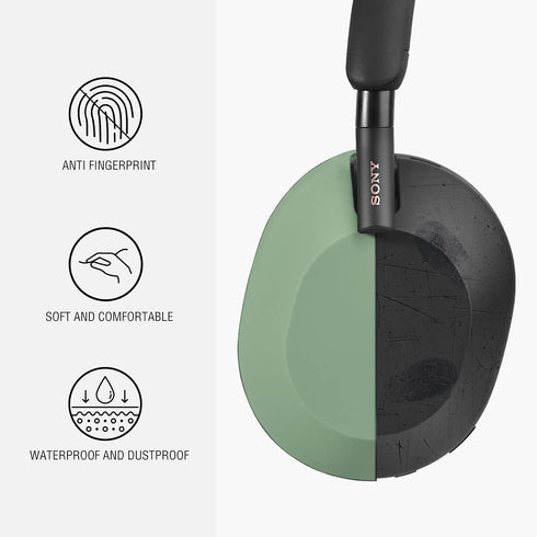 Silicone Case for Sony WH-1000XM5, Sony xm5 Wireless Headphones Protective case Cover,Cactus Green...