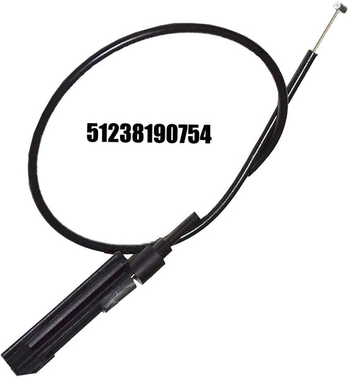 3Pcs Engine Hood Release Cable Kit for BMW E39 525i 528i 530i 540i M5...