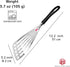 Seki Japan Left Handed Spatula Stainless Steel Egg, Fish Spatula Cookware - Slotted Turner Egg Flipper Utensils 12” Left-Handed...