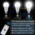 Texsens Rechargeable Light Bulb, 7W 600LM Battery Powered Light Bulb with Remote Controller, Emergency LED Lamp without Electricity, for Power Out...