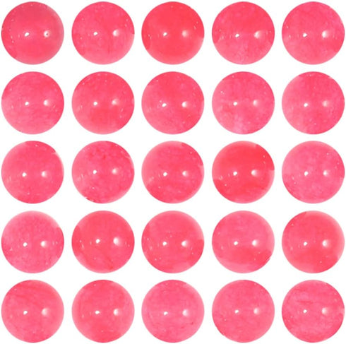 Watermelon red Natural Stone 6MM Beads Round Loose Chalcedony Beads for Jewelry Making DIY Handmade Approxi 62/pcs...