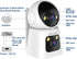Pan/Tilt-Indoor Camera Dual lens for Baby Monitor-Cat-Dog-Pet Camera, 2.4G/5G WiFi-Camera for Home Security, Wireless Camera with Mobile App & PCs...