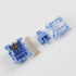 Gateron China Joy Switch Mechanical Keyboard Custom 45gf 50gf Pom Series 5 Pin Purple Blue CJ Translucent Mechanical Keyboard Switch (70 PCS, CJ L...