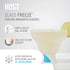 Host Glass Freeze Insulated Gel Chiller Double Wall Frozen Cocktail, Set of 2 Cups...
