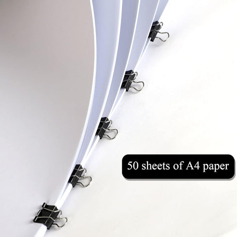 JANYUN Mini Binder Clips, 150Pcs15 mm /0.6 Inch Small Paper Clamps Metal Clips for Office School Home Supplies (Black)...