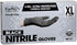 ForPro Professional Collection Disposable Nitrile Gloves, Chemical Resistant, Powder-Free, Latex-Free, Non-Sterile, Food Safe, 4 Mil, Black, X-Lar...