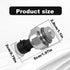 Engine Oil Pressure Sensor Switch Sending Unit Compatible with Chevy Silverado Trailblazer Suburban Tahoe GMC Yukon Impala Pontiac Buick, 12616646...