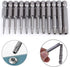 12pcs T5-T40 Torx Head Screwdriver Bit Set 1/4 Inch Hex Shank Security Tamper Proof Magnetic Torx Bit Screw Driver Kit Tool, 50mm...