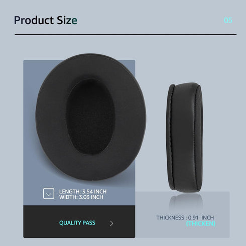 Frozen Replacement Ear Pads for Sennheiser Headphones, Fits HD450BT / HD4.50 /HD4.50BTNC/ HD 458BT/ HD450/ HD4.50 BT, Headset Ear Cushion with Sof...