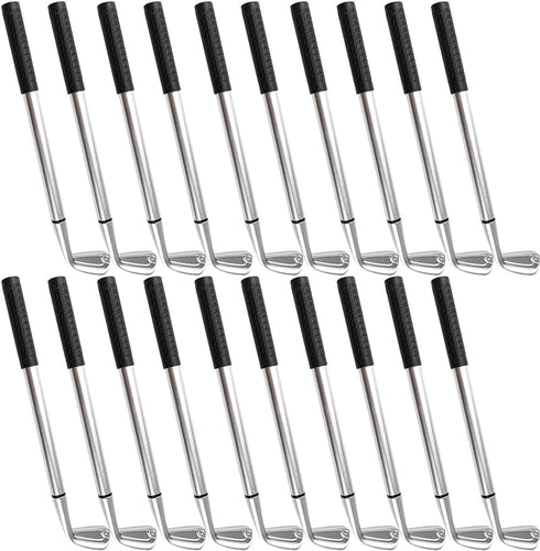 25PCS Golf Ballpoint Pen Mini Golf Clubs Pens Decorative Golf Pens Funny Sports Ergonomic Pen Golfing Club Props Black Gel Ink for Students Cowork...