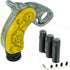 Abfer Car Shifter Knob Manual Handle Shift Knobs Auto Gear Stick Shifting Lever Replace Fit for Most Vehicles, Yellow...