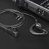 Two Way Radio Earpiece with PTT Compatible with Kenwood 2.5mm+3.5mm 2-Pin Walkie Talkie Headsets Single Wire Mic Headphone...