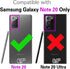 Furiet Detachable Crossbody Wallet Case for Samsung Galaxy Note 20 5G with Zipper Purse, Multi Card Slots, PU Leather Stand Shockproof Cell Phone ...