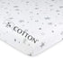 American Baby Company 100% Natural Cotton Fitted Mini Crib Sheet 38" x 24" - Soft & Breathable Small Nesting Portable Crib Sheet, Fits Pack N Play...