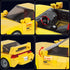 Mould King Initial D Car RX-7 Mazda Model Car Building Blocks with Display Case, 27016 Model Car Kits Speed Champion Car Building Sets, Sports Rac...