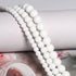 Yochus 10mm Natural Stone Beads for Jewelry DIY Making Bulk,Natural Tridacna Stone Round Loose Beads,Bracelet Making...