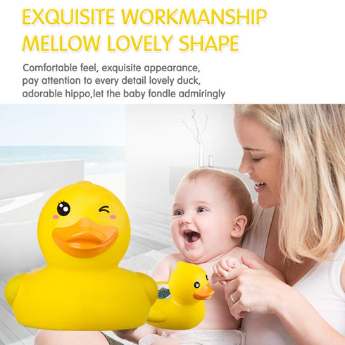 b&h Baby Thermometer, The Infant Baby Bath Floating Toy Safety Temperature Water Thermometer (Classic Duck)...