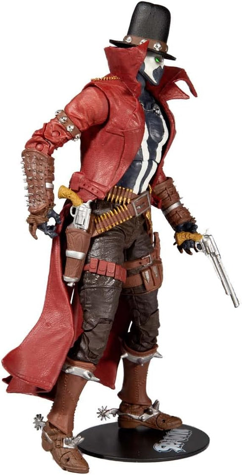 McFarlane Toys - Spawn Gunslinger 7" Action Figure with Gatling Gun and Accessories...