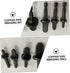 5pcs Copper Expander Black Hose Piping Kit Specialty Tools Air Conditioner Copper Tube Expander Swaging Tool Copper Expander Tool Manual Flaring T...