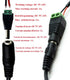 5.5mm x 2.1mm DC Barrel Jack Connector DC 12V Adapter DC Female Socket Male Plug DIY DC Terminal Connector for CCTV Camera, LED Strip Light or oth...