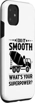 iPhone 11 Concrete Truck Concrete Worker Concrete Finisher Tools Case...