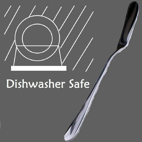 Zelta Stainless Steel Spreaders Silver, Packs of 4...