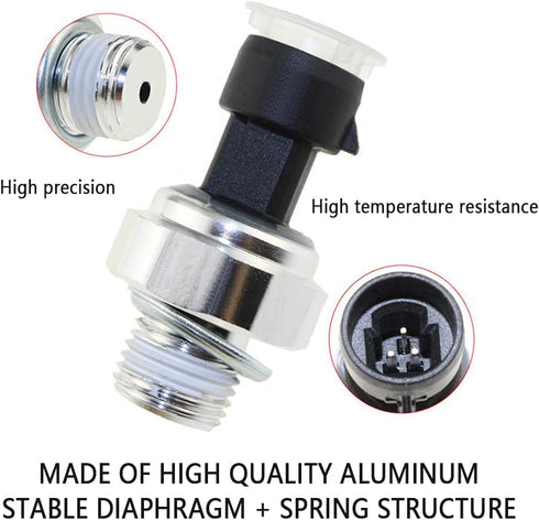 Engine Oil Pressure Sensor Automotive Replacement Sensors OEM#12616646 12677836 D1846A Compatible with Cadillac CTS,Chevy,Buick,GMC 4.2L 4.8L 5.3L...