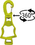 Seibertron Patented Glove Clips, Work Gloves Grabber Holder Clip to Pants, Hunters gear clips and hiking gear, Outdoor Accessories 4 Pieces Fluore...