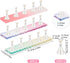 Prasacco Nail Stand for Press On, Nail Holder for Painting Nails Nails Display Practice Art Magnetic Nails Stand Acrylic Nail Art with 30 pcs Reus...