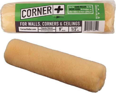 76512 Paint Roller Cover, Polyester, 9 x 1/2-In. Nap - Quantity 1...