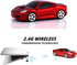 Sleep Sport Car Shaped Wireless Computer Mouse Ergonomic Gaming Optical Mouse USB 2.4G Mini Receiver Office Accessories for PC Windows Laptop Note...