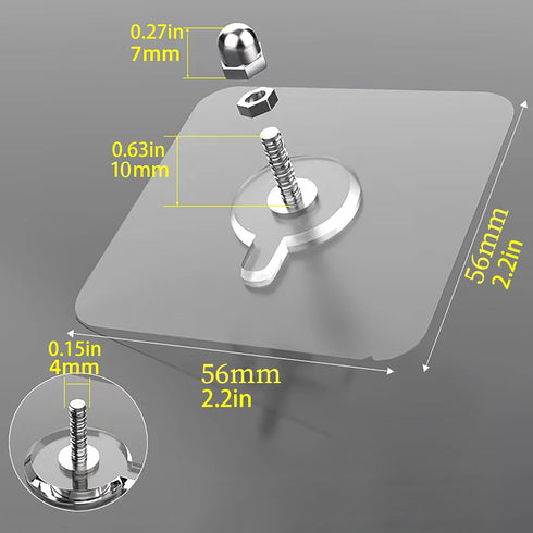 30 Pieces Wall Hooks for Hanging and Picture Hangers Set?0.63inch? - Heavy Duty, No Drill, Waterproof, Rustproof - Ideal for Kitchen, Bathroom, Ho...