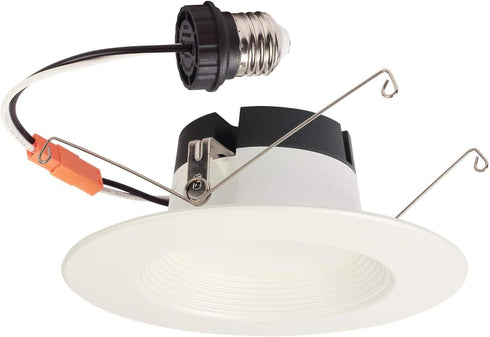 Westinghouse 5141100 11 Watt (80 Watt Equivalent) 5-6 Inch Recessed LED Downlight with Color Temperature Selection, Dimmable, ENERGY STAR, Medium ...