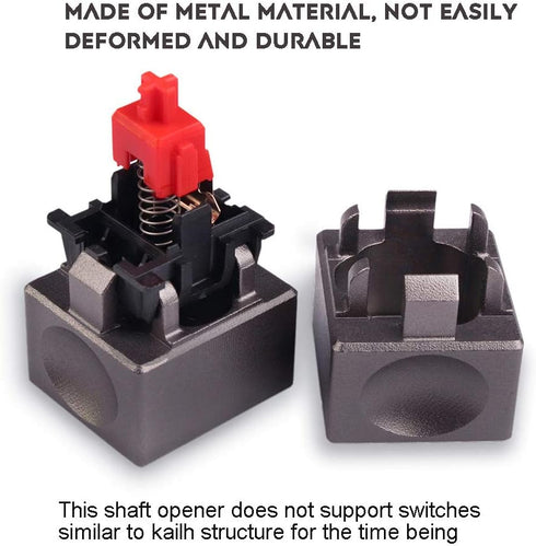 Gliging 30 Switch Tester Opener Acrylic Lube Station DIY Cover Removal Platform Keycaps Puller for Custom Cherry Mechanical Keyboard...