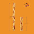 Collagen and Beef Braided Sticks Dog Treats 5-7" (3 Pack) - Odor-Free, All Natural Dog Chews for Healthy Joints, Skin & Coat. Best Rawhide and Bul...