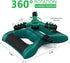 Sprinkler Rotating Lawn Sprinklers Large Area Coverage Water Sprinkler for Garden Yard Lawns Oscillating Hose 360 Degree Rotation Irrigation Syste...