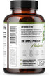 Olive Leaf Extract Capsules - Super Strength 40% Oleuropein for Blood Flow Support, Improve Digestion, Antioxidant Boost Supplement, Improve Brain...